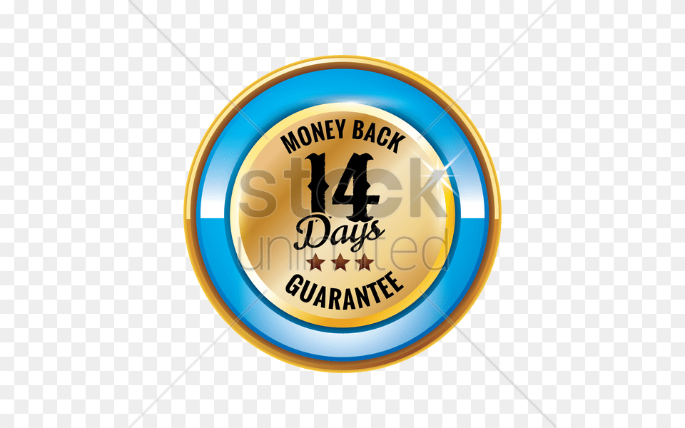 Money Back Guaranteed Badge Vector, Logo, Symbol, Emblem, Gold Free Transparent Png