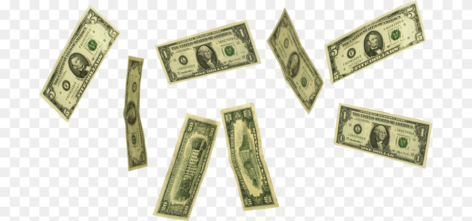 Money Background Falling Money Gif, Dollar, Person Free Transparent Png