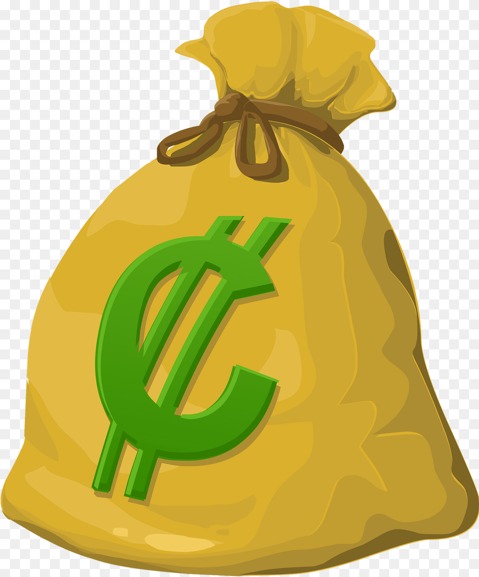 Money Bag Clipart, Plastic, Sack Free Transparent Png
