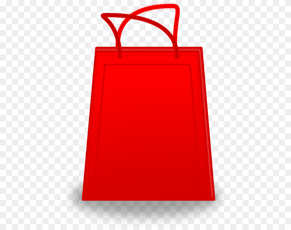 Money Bag Clipart Red Shopping Bag, Accessories, Cowbell, Handbag Png Image