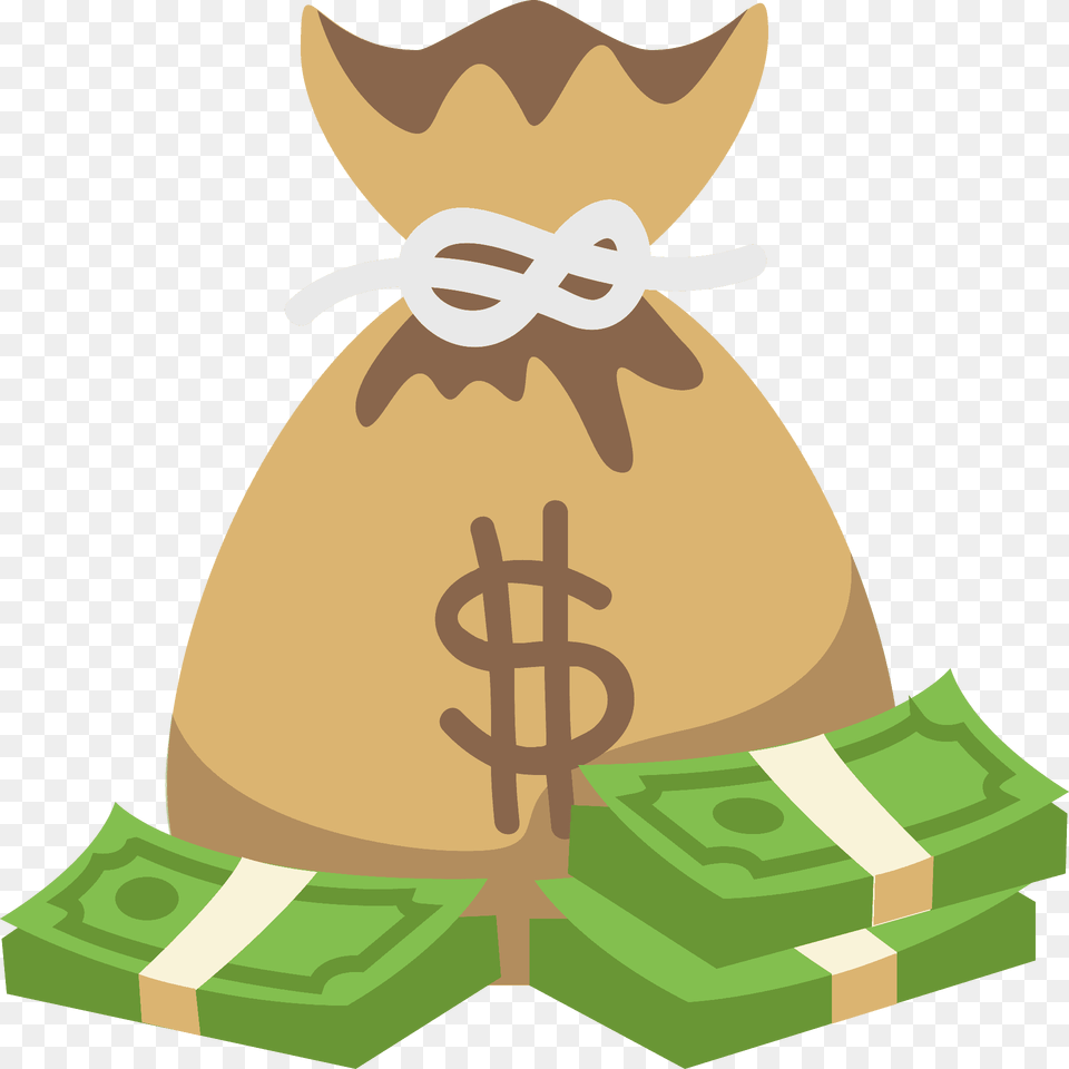 Money Bag Emoji Clipart, Sack Free Png Download