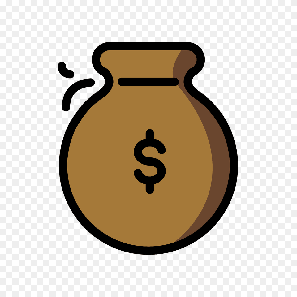 Money Bag Emoji Clipart, Jar, Pottery, Vase, Ammunition Free Transparent Png