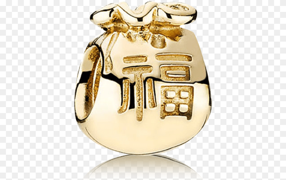 Money Bag Gold Charm Hong Kong Good Fortune Moneybag Silver Charm Pandora, Accessories, Medication, Pill, Jewelry Free Png