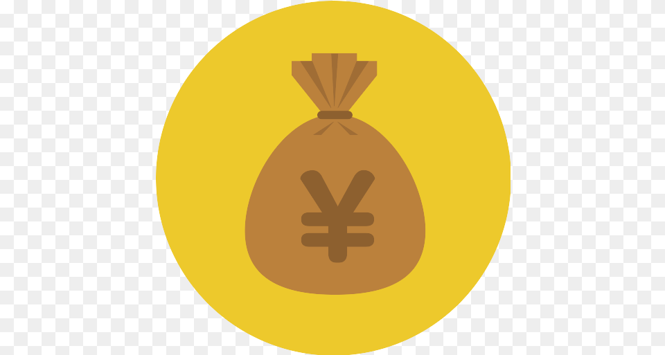 Money Bag Icon Icon, Gold, Astronomy, Moon, Nature Png Image