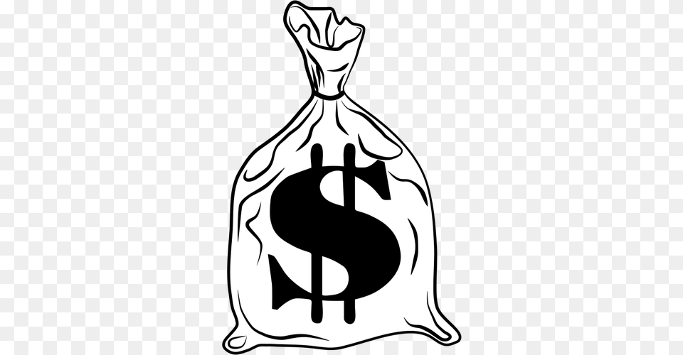 Money Bag Image, Stencil, Animal, Fish, Sea Life Free Transparent Png