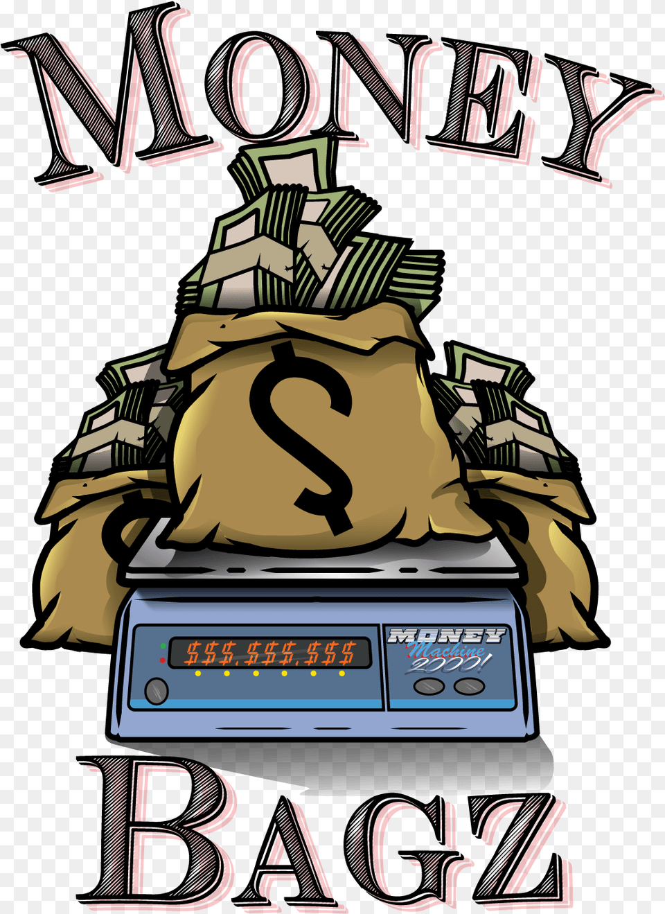 Money Bag Logo Logodix Cartoon Money Bag Logo, Book, Publication, Comics, Advertisement Free Png