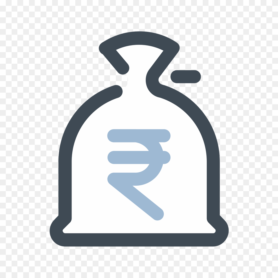 Money Bag Rupee Icon, Bottle Free Png