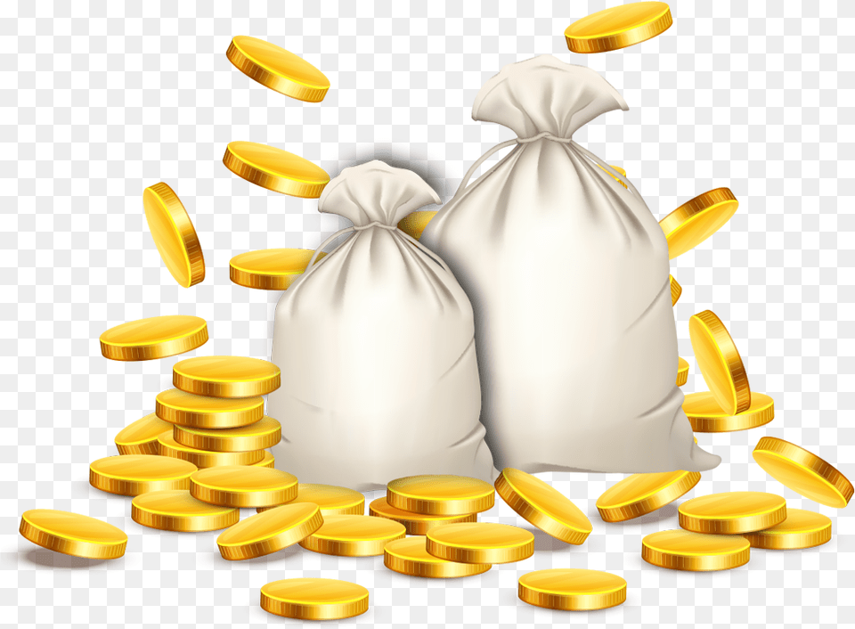 Money Bag Images Clipart Icon Emoji Background Gold Coins, Treasure Free Transparent Png