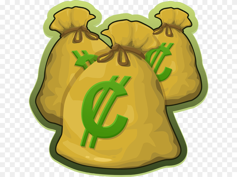 Money Bags, Bag, Sack Free Png Download