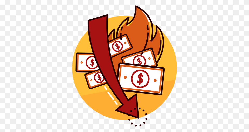 Money Burn Rate Icon, Dynamite, Weapon, Symbol Png