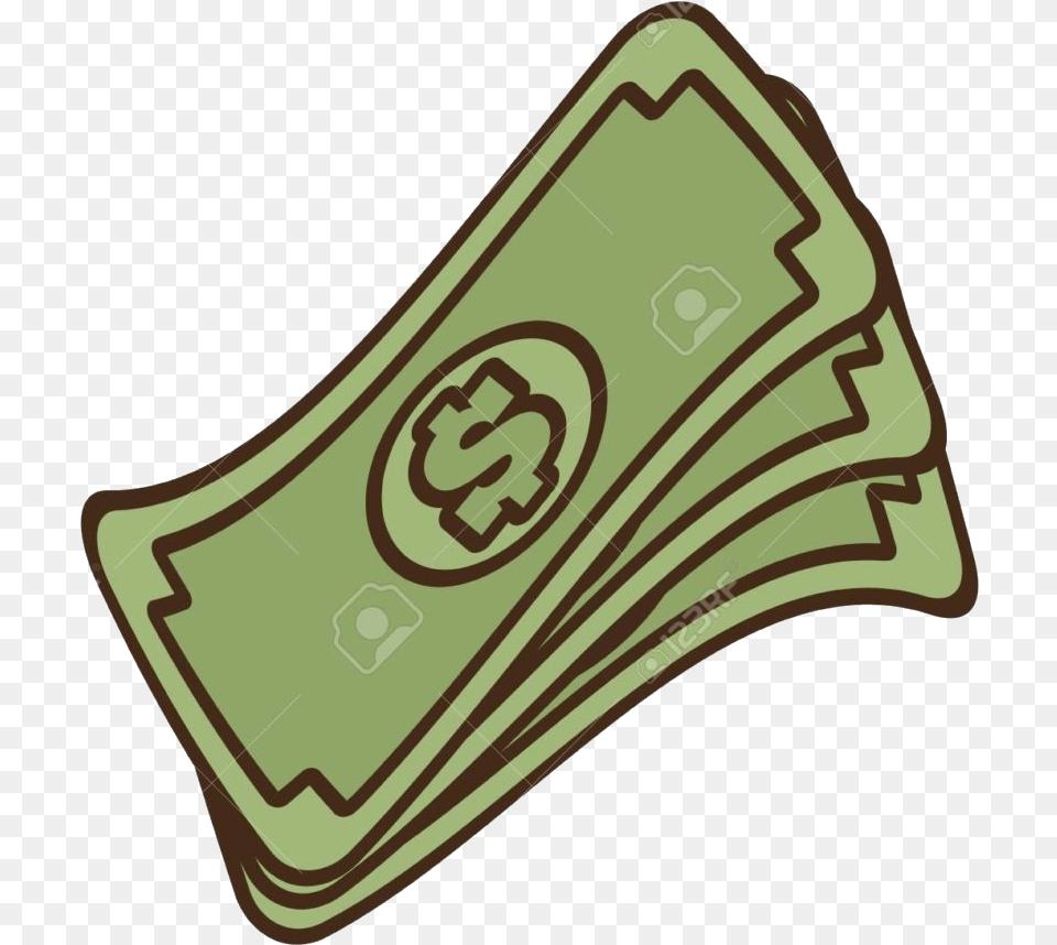 Money Cartoon Of Clipart Transparent Cartoon Wad Of Cash, Food, Ketchup Png Image