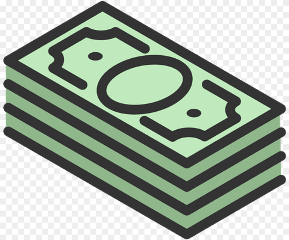 Money Cash Dinero Billete Billetes Sticker Green Cash Clip Art, Electronics, Hardware, Computer Hardware Free Png Download