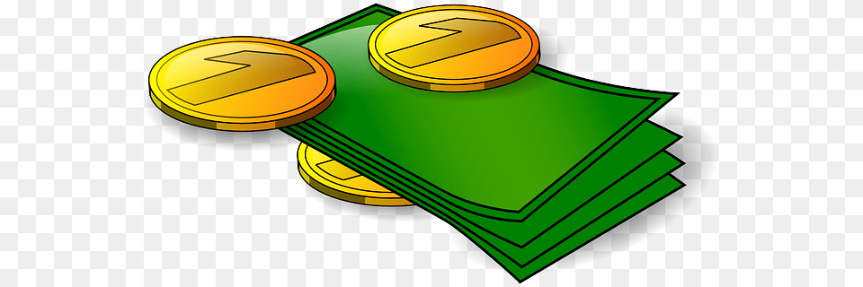 Money Cash Dollars Pennies, Disk Free Png