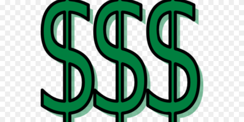 Money Clip Art Clip Art, Green, Text, Symbol Free Png