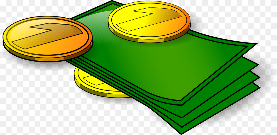 Money Clipart, Green, Disk Free Png Download