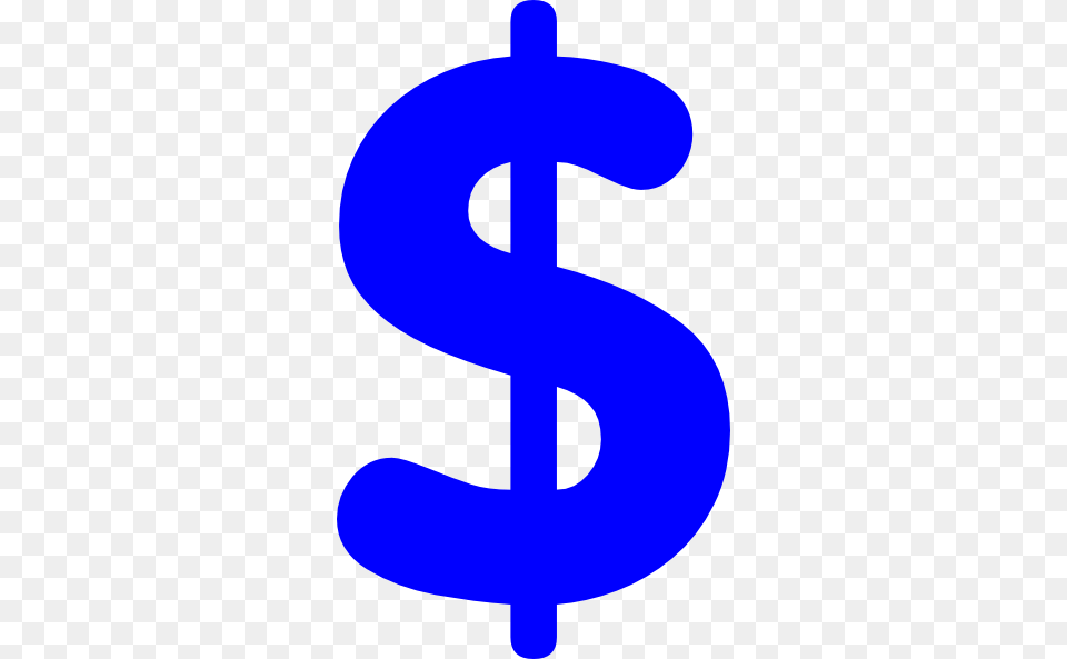 Money Clipart Blue, Logo, Symbol, Sign, Animal Png