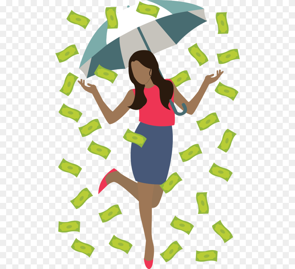 Money Clipart Show Me The Money, Person, Canopy, Head, Clothing Png Image