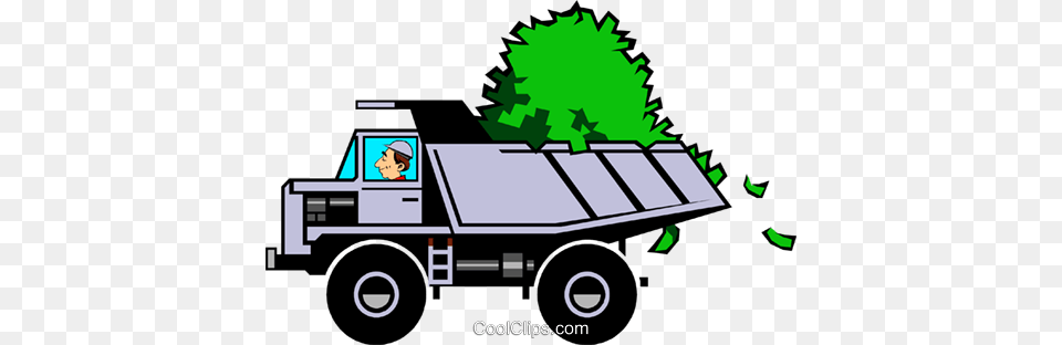 Money Clipart Truck, Pickup Truck, Vehicle, Transportation, Person Free Transparent Png