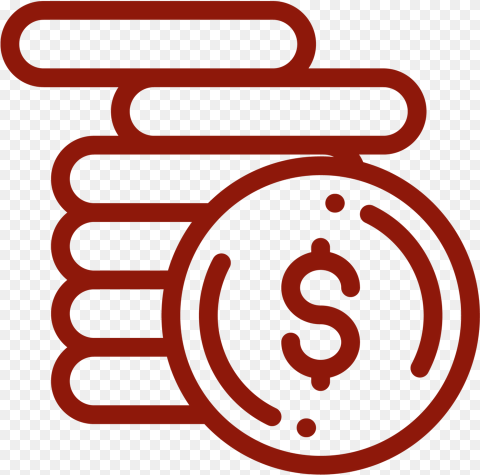 Money Coins Icon Registration Cost Icon, Gas Pump, Machine, Pump, Text Free Png