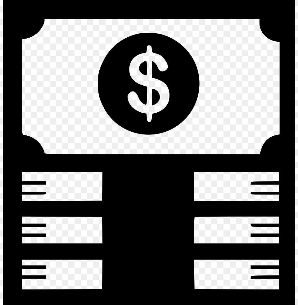 Money Comments Icon, Cutlery, Stencil, Electronics, Hardware Png Image
