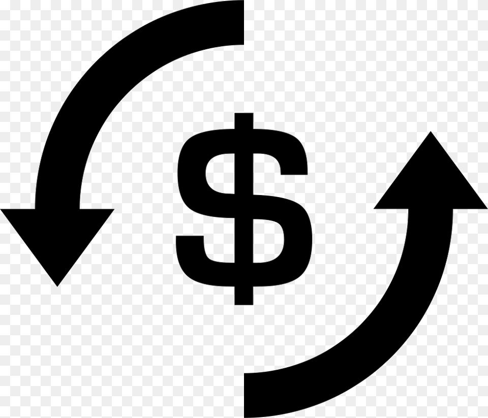 Money Converter Icon, Symbol, Stencil, Weapon Png Image