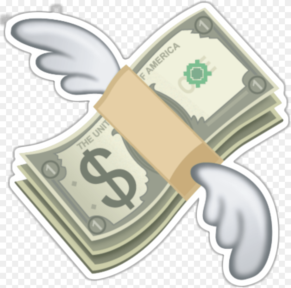Money Doesn T Fall From The Sky A Guide To Saving Money Emoji, Blade, Razor, Weapon, Dollar Free Png