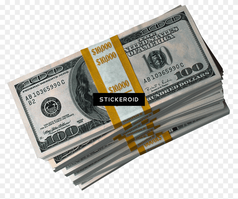 Money Dollars In Hand 100 Dollar Bill, Adult, Female, Person, Woman Free Png Download