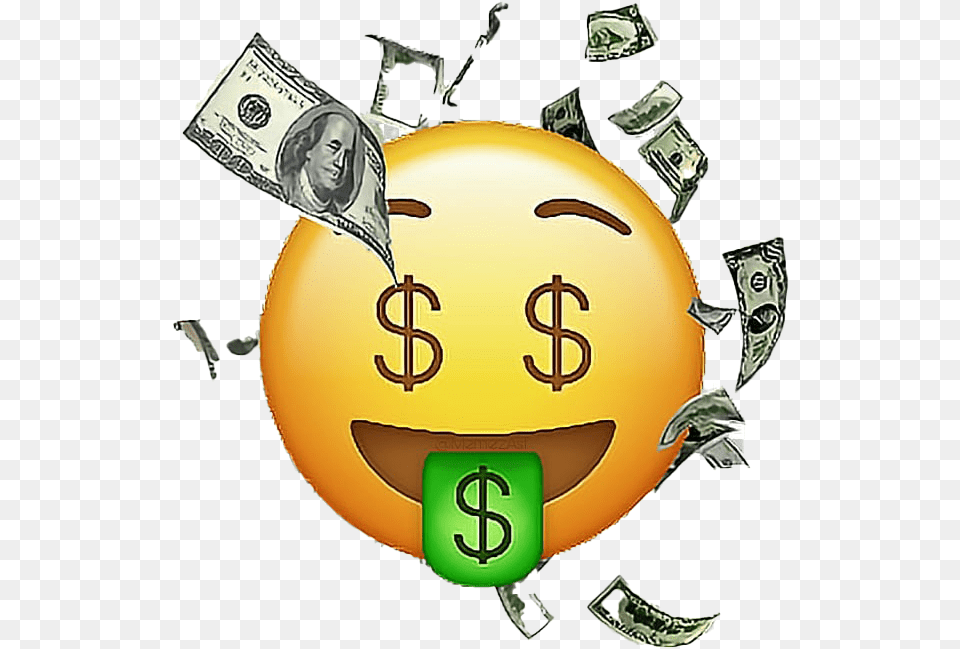 Money Emoji High Quality Image Background Money Face Emoji, Person, Head Free Transparent Png