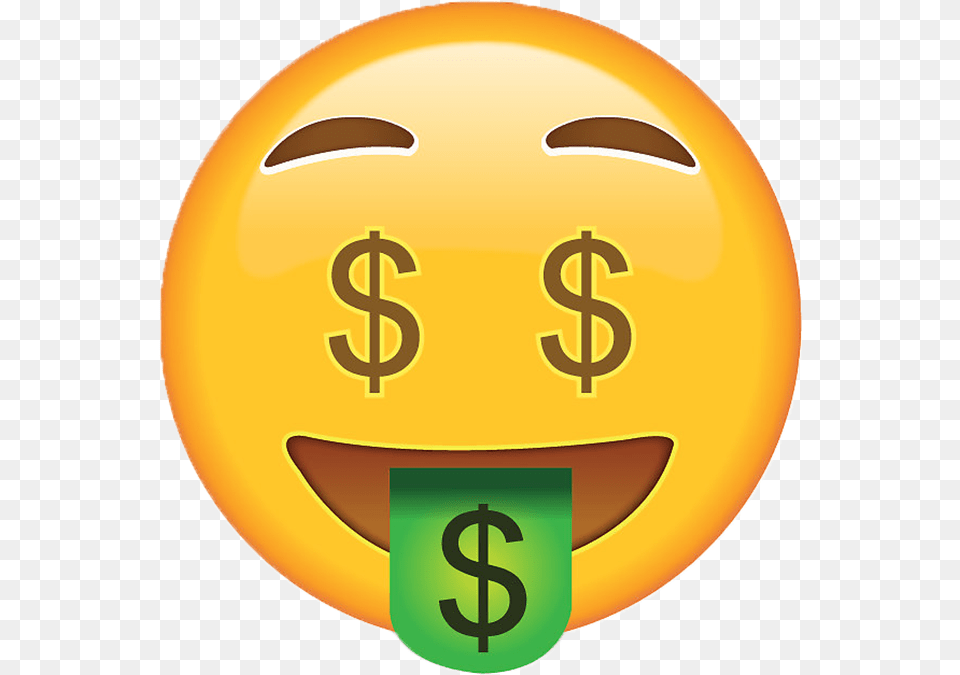 Money Face Emoji, Nature, Outdoors, Sky, Sphere Free Transparent Png