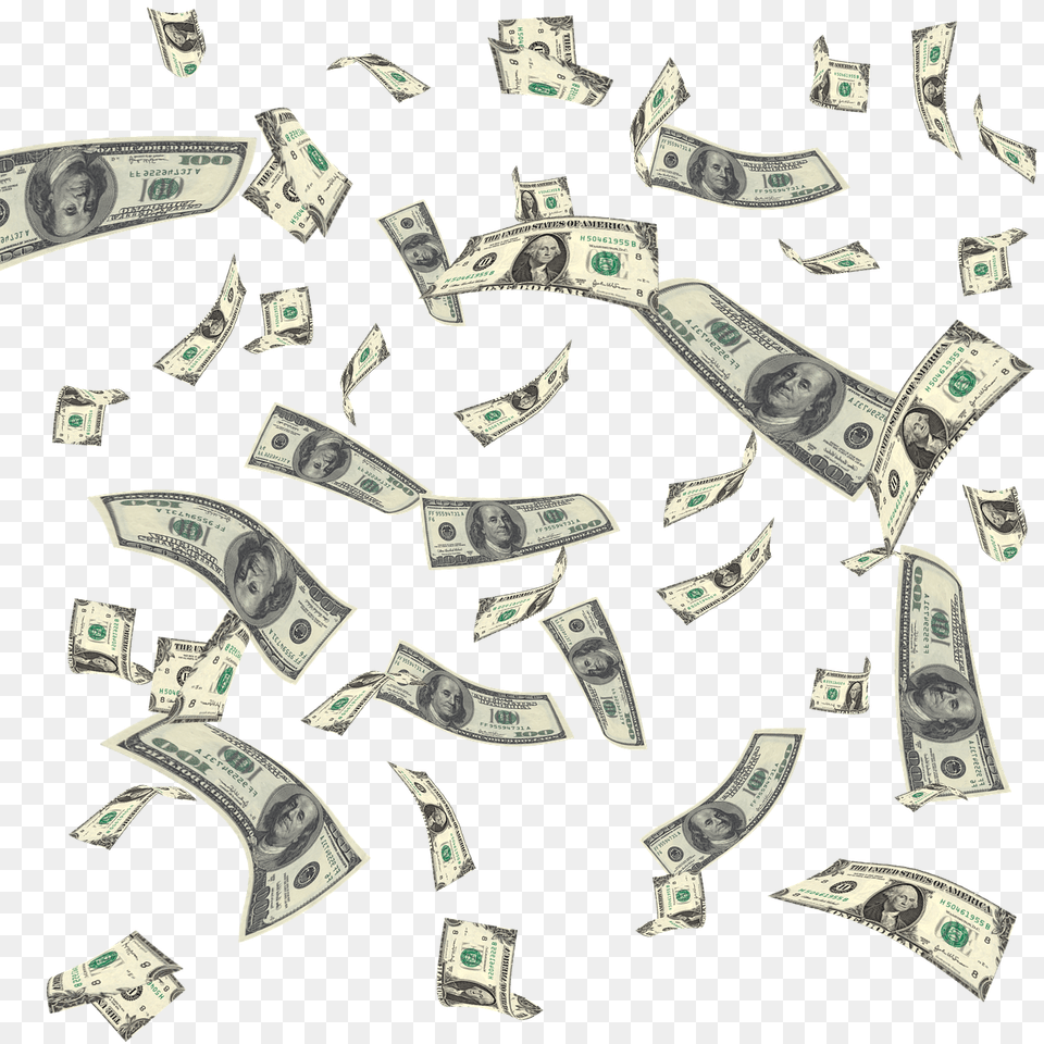 Money Fall, Dollar, Person, Face, Head Free Transparent Png