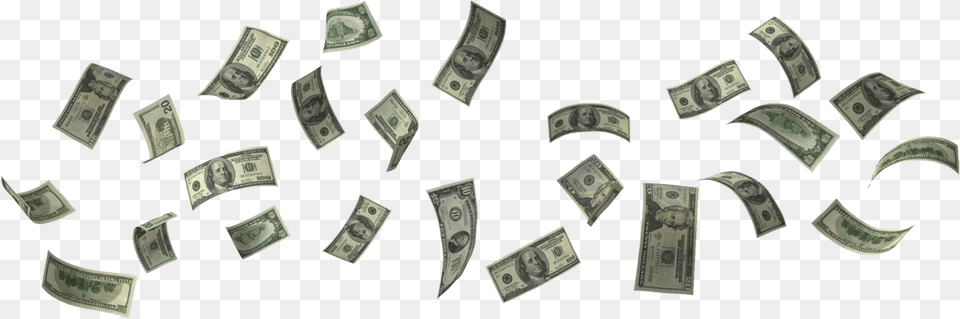 Money Falling, Dollar, Person, Head Free Transparent Png