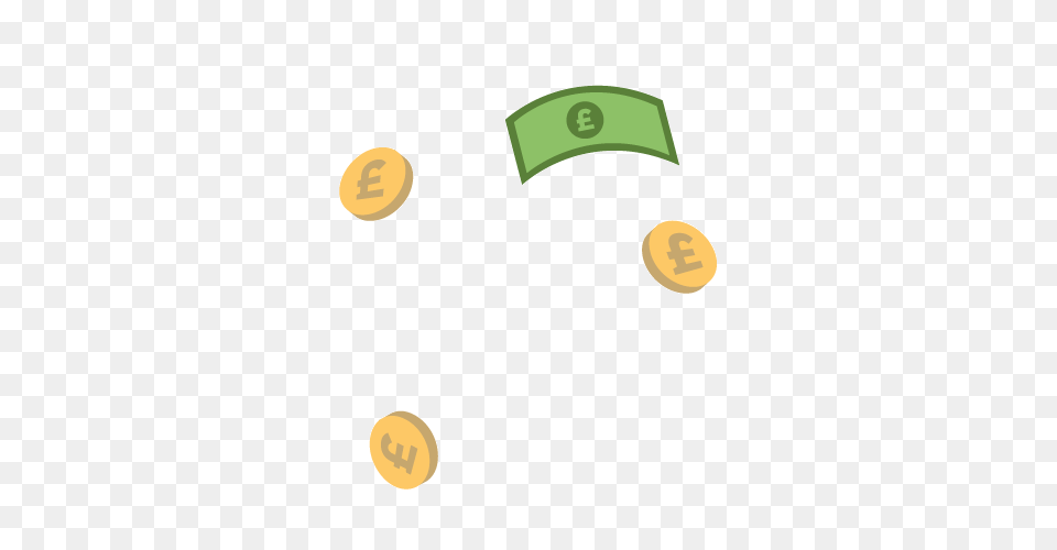 Money Falling Solar Plants, Logo, Symbol Free Transparent Png