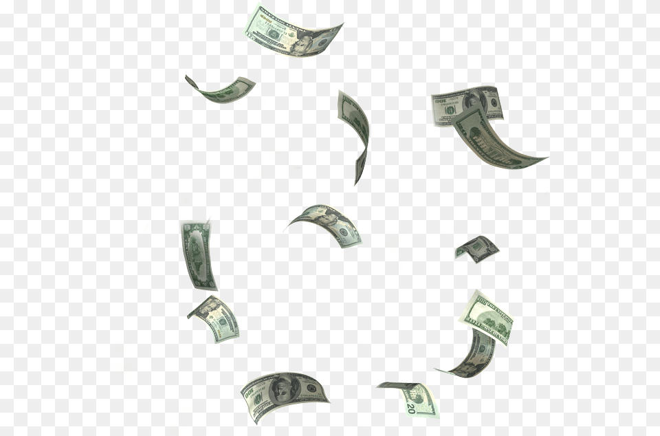 Money Falling Transparent, Dollar, Adult, Male, Man Free Png Download