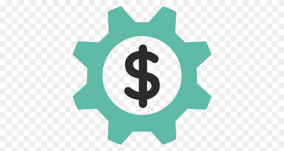Money Gear Icon, Machine Png Image