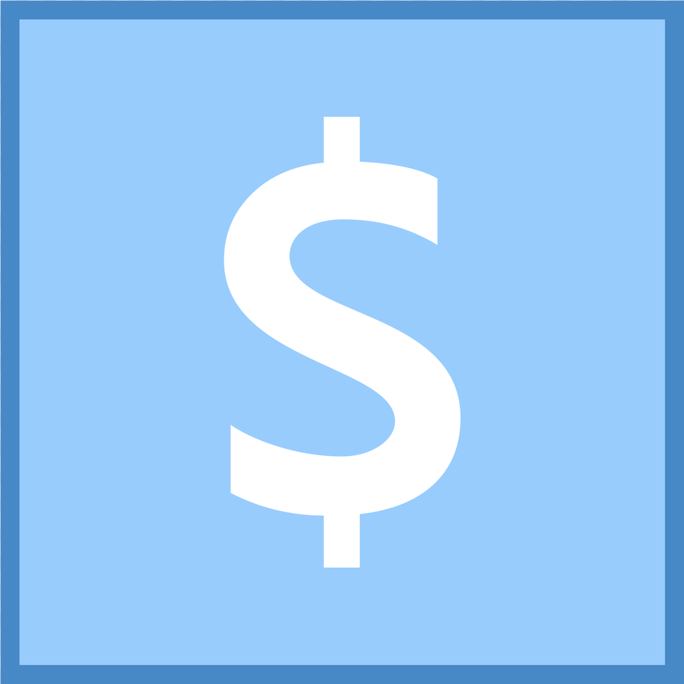 Money Icon Blue, Symbol, Text, Number, Cross Free Png