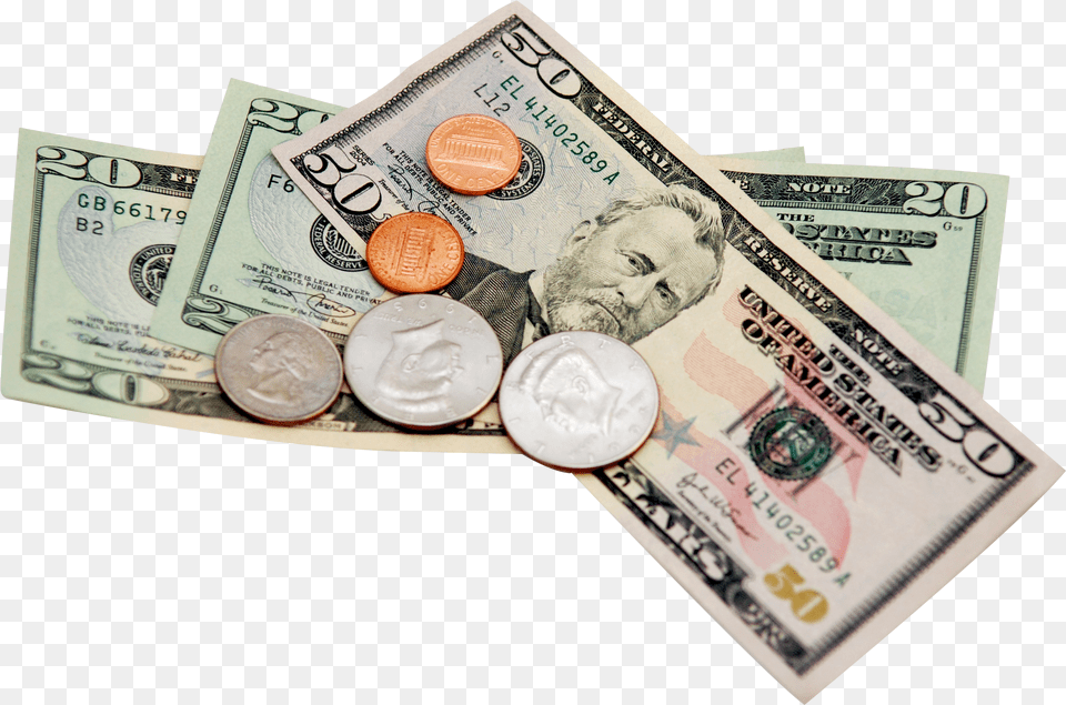 Money Paper Money And Coins Png Image