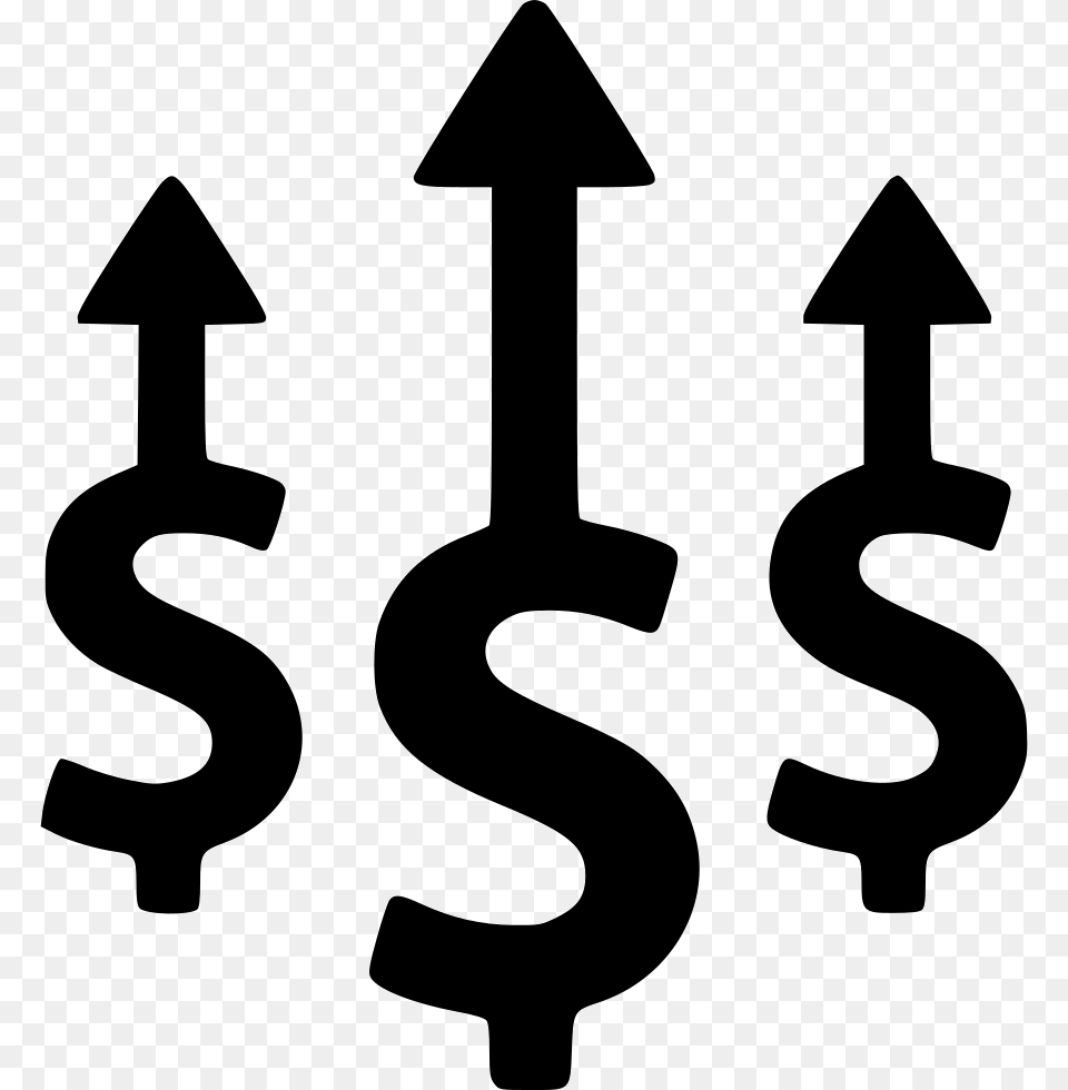 Money Increase Profit Increase Transparent, Symbol, Number, Text Png