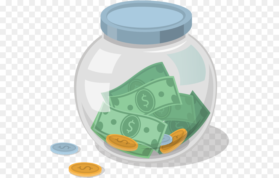 Money Jar Clip Art Download Tip Jar Transparent Background Png