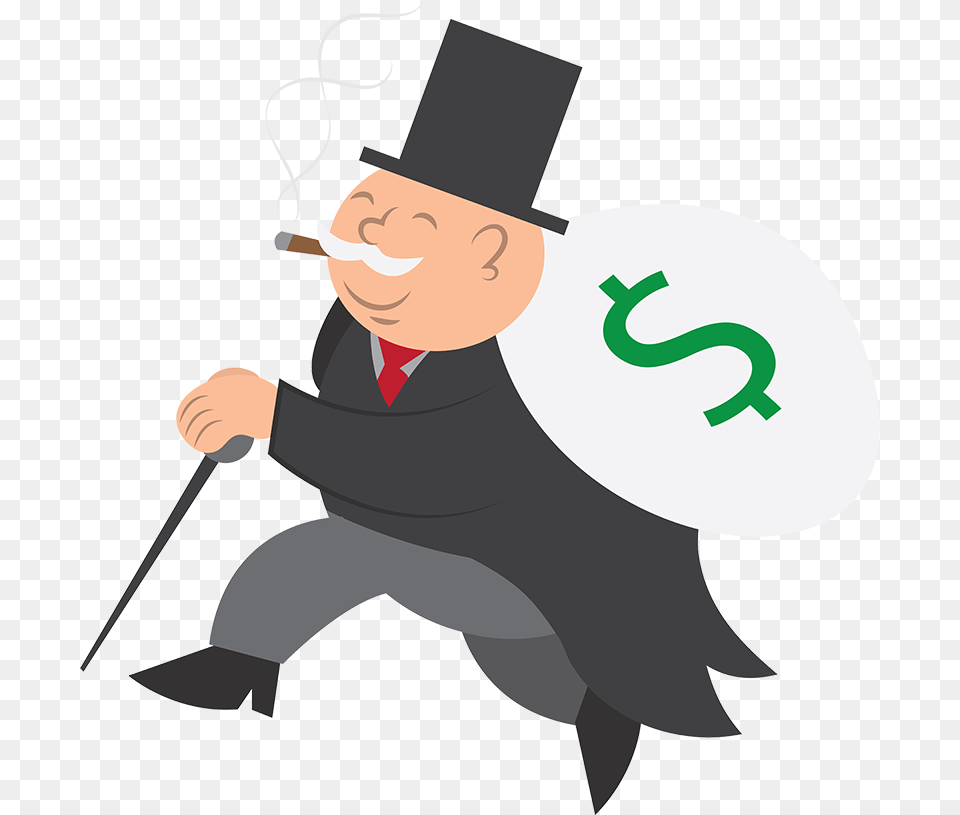 Money Man With Money Bag, Baby, Person, People, Face Free Png Download