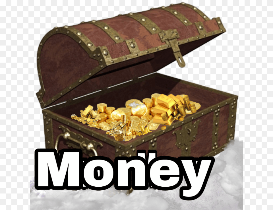 Money Money Pirate Treasure Chest Png