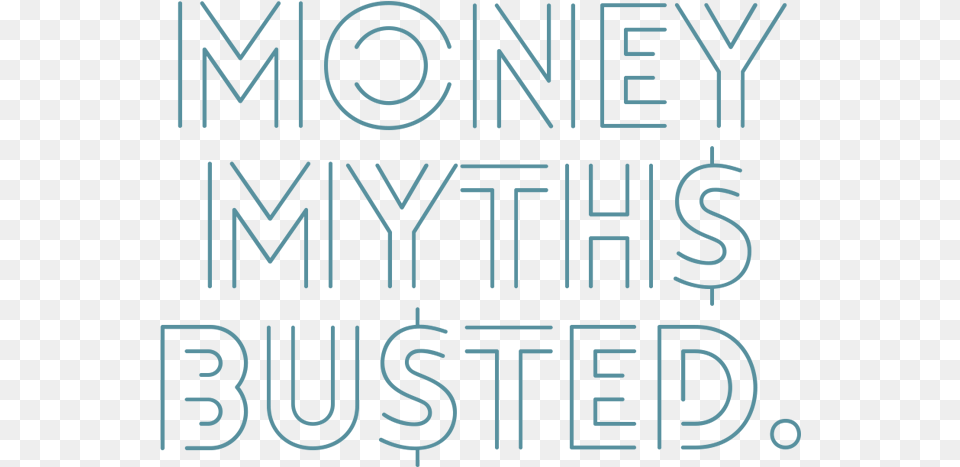 Money Myths Busted Graphic Design, Text, Scoreboard, Alphabet Free Transparent Png