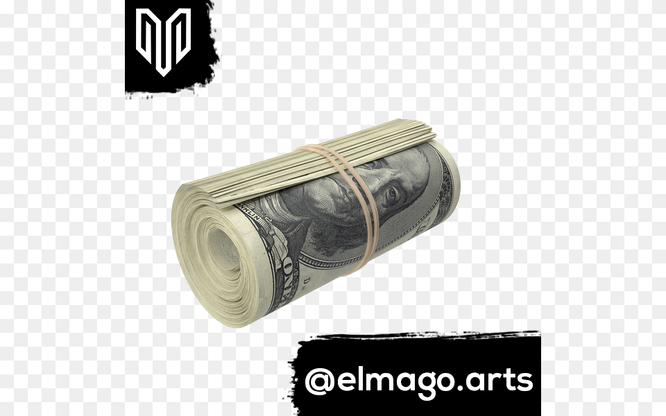 Money Roll Paper, Can, Tin Png