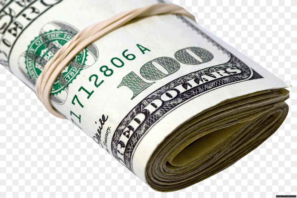 Money Roll Roll Of Money, Dollar Free Png