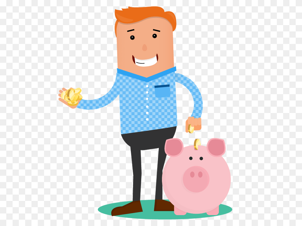 Money Saving Tips For Your Employees In Employee, Animal, Mammal, Pig, Nature Png