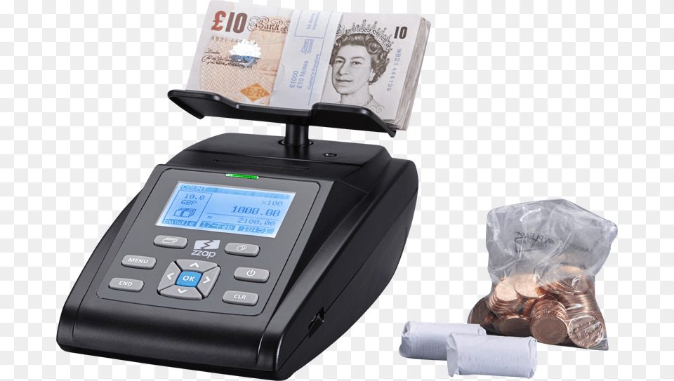Money Scales Coin Counter Checker Banknote Note Cash 10 Pound Note, Hardware, Computer Hardware, Electronics, Screen Free Transparent Png