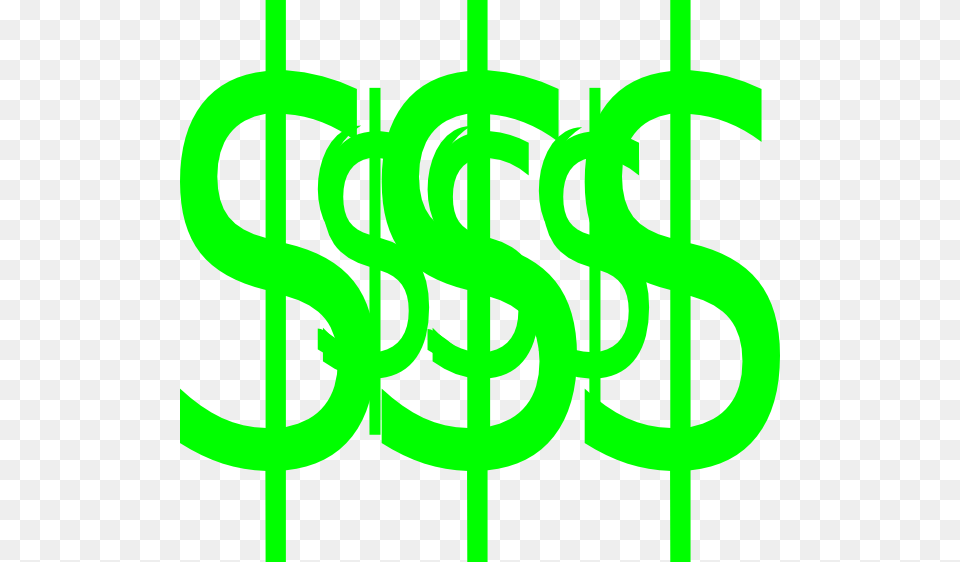 Money Sign Clipart Image Library Download Money Graphic Design, Green, Text, Dynamite, Weapon Free Transparent Png