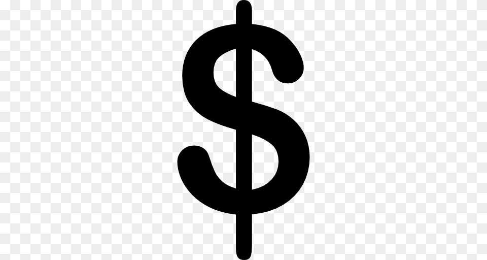 Money Signs Image, Gray Free Png