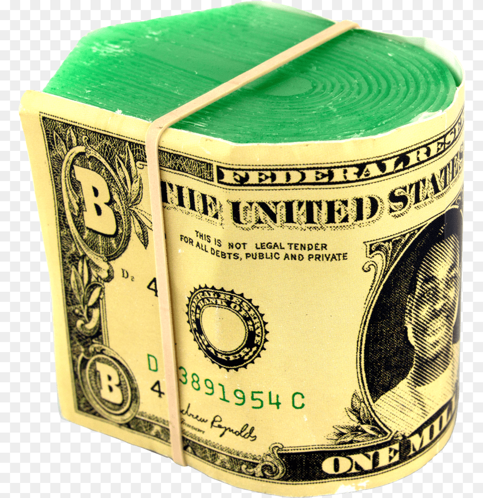 Money Stacks Baker Wax, Dollar Png Image