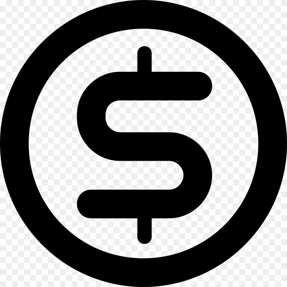 Money Svg Icon Creative Commons Sa, Symbol, Sign, Disk, Text Free Png Download