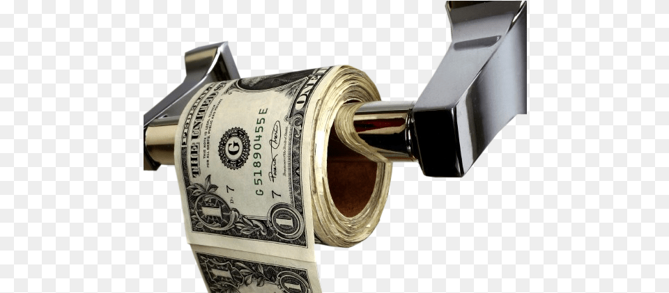 Money Toilet Paper Psd Official Psds Gold Money Toilet Paper, Dollar Free Transparent Png